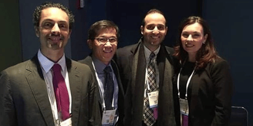 dr tarbet with peers